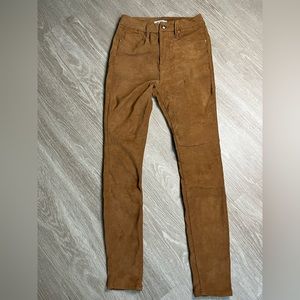 Good American Good Waist Faux Suede Jeans - Women’s 4